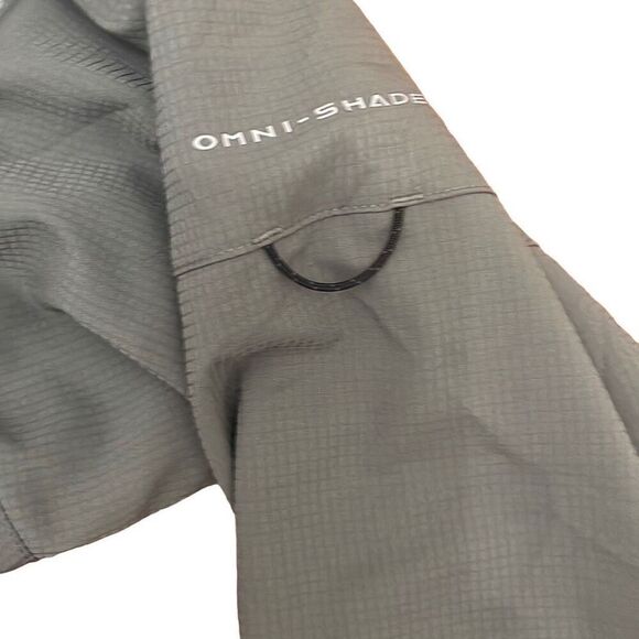 Columbia Sportswear Company Gray Long Sleeve Button-Up Size 2XL - Picture 4 of 6